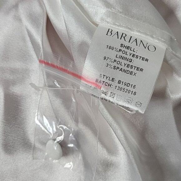 Bariano white Object of My Perfection Lace Detail Sweetheart Wedding Dress NEW 6 - Picture 11 of 12